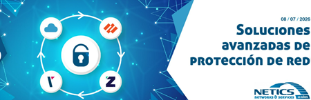 Soluciones avanzadas de protección de red  | NETICS COMMUNICATIONS SLU - Especialistas en Infraestructuras de redes, cibereguridad y Telecomunicaciones