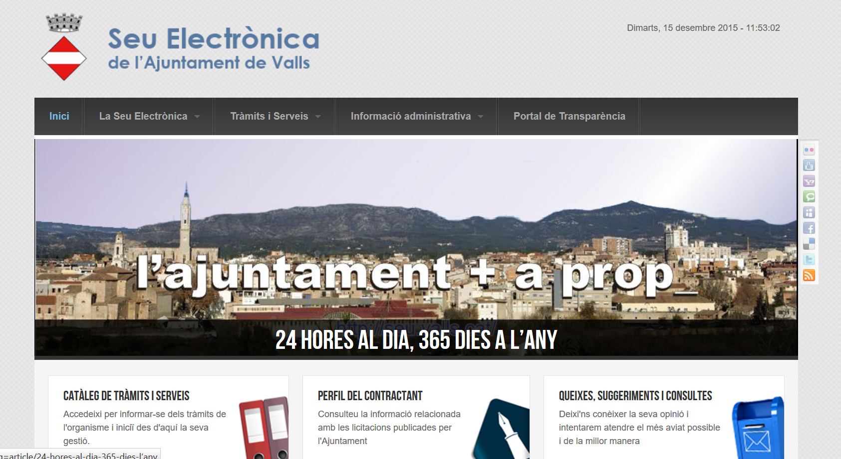 Blog IPv6 Ajuntament de Valls